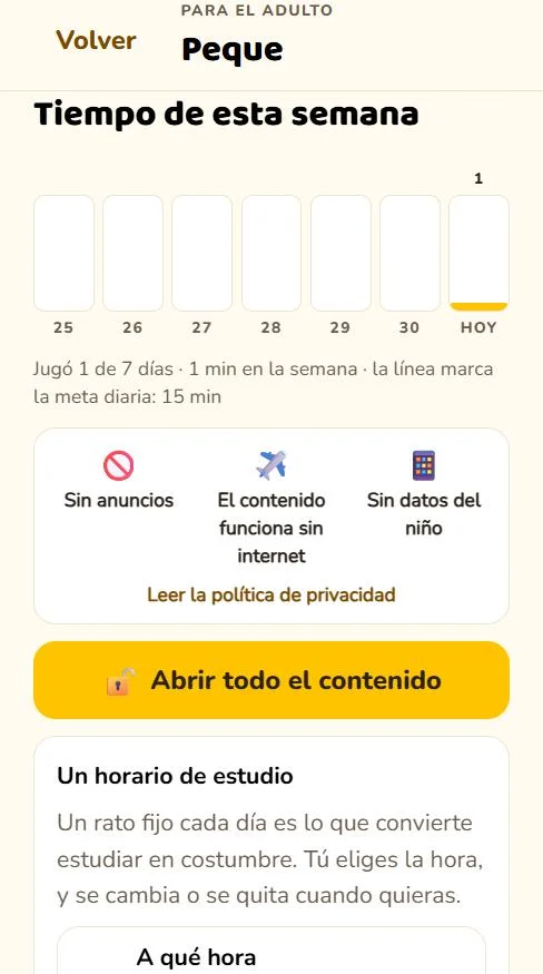 La Zona de Papás con el tiempo de la semana y las tres promesas