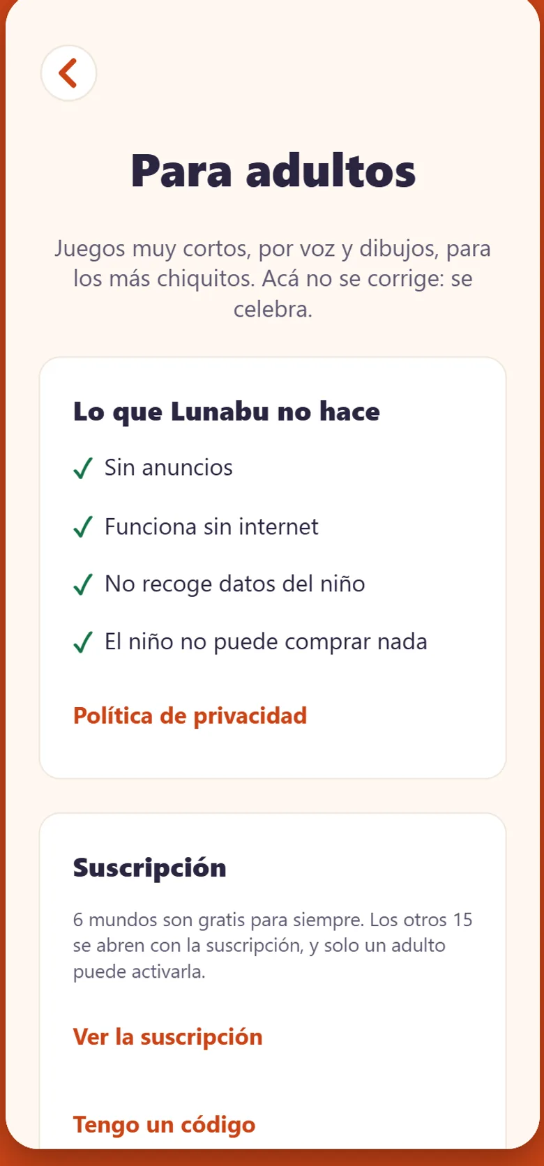 La pantalla que promete sin anuncios, sin internet y sin compras